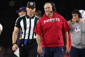 New England Patriots quarterback Bailey Zappe (4) during an NFL football  practice, Friday, July 28, 2023, in Foxborough, Mass. (AP Photo/Michael  Dwyer Stock Photo - Alamy