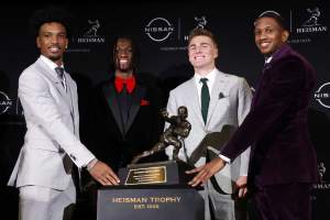 Heisman Trophy 2023 Voting Results for Jayden Daniels, Penix Jr., Nix, Harrison Jr.