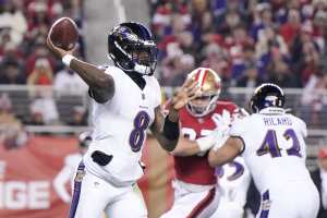 Lamar Jackson, Ravens Call Out PFT's Mike Florio for NSFW Video of 49ers Prediction