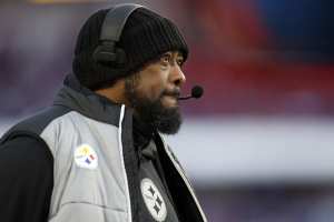 Video: Steelers' Mike Tomlin Walks Away When Asked About Future After Loss to Bills