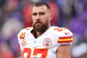 Chiefs' Travis Kelce Blasts 'F--king D--k' Justin Tucker for AFC Title Pregame Spat