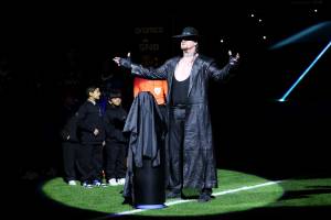 Video: WWE Icon The Undertaker Presents Trophy Before Ronaldo, Al Nassr vs. Al-Hilal