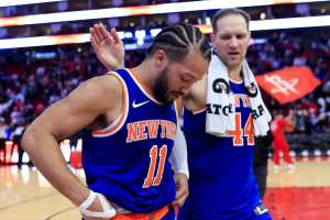 Report: Knicks Filing Protest of Loss vs. Rockets over Incorrect Brunson-Holiday Foul