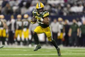 Aaron Jones Calls Out Packers Contract Rumors: '😂💀 Every Story Has 3 Sides to It'