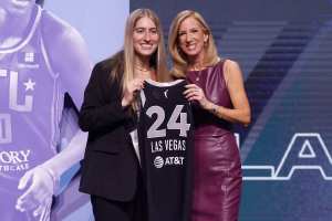 Video: Inside Kate Martin Being Drafted to WNBA After Going to Support Caitlin Clark