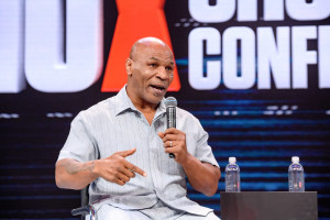 Mike Tyson Posts Video Shadowboxing with Shannon Briggs in NY Before Jake Paul Fight