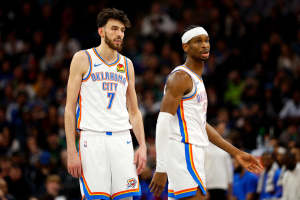 Thunder's Chet Holmgren Hypes Shai Gilgeous-Alexander as NBA MVP After Playoff Win