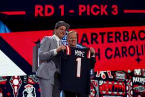 Bill Belichick Reacts to Patriots Drafting Drake Maye, Compares QB to Josh Allen