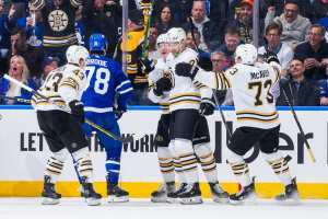 Brad Marchand, Bruins Hyped By NHL Fans for Taking 3-1 Series Lead Over Maple Leafs