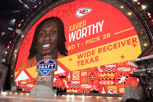 Video: Xavier Worthy Gets Chiefs Tattoo After Being 2024 NFL Draft 1st-Round Pick