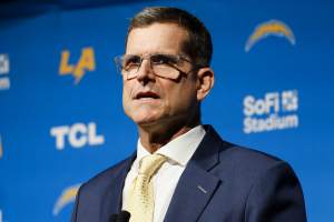 Chargers 2024 NFL Schedule Released for Jim Harbaugh's 1st Year with Justin Herbert