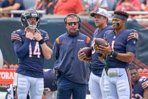 Bears Rumors: QB Room Was 'F--king Toxic as Hell' with Justin Fields, Nick Foles