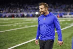 Video: Sean McVay Shows Off Wild Trivia Memory for Rams' 2024 NFL Schedule Release