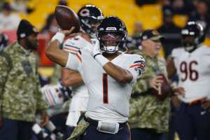 Justin Fields Sports Steelers Uniform in IG Photos After Offseason Trade from Bears