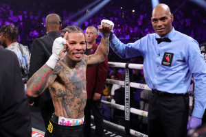 Lamar Jackson, Trae Young, More React to Gervonta Davis' Stunning KO of Frank Martin