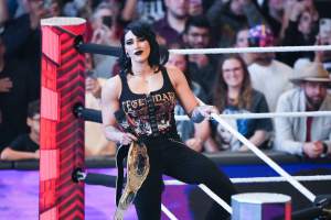 Photo: WWE's Rhea Ripley, AEW's Buddy Matthews Get Married; Dom Mysterio Reacts