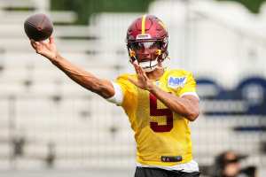 Jayden Daniels Named QB1 for Commanders vs. Jets After Caleb Williams Sat for Bears