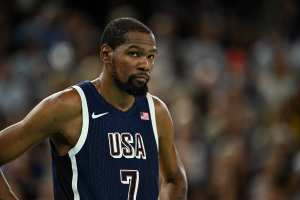 Kevin Durant Talks USA Olympic Scoring Record, Praises Lisa Leslie as 'Gold Standard'