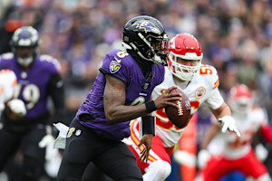 Ravens' Lamar Jackson: Being Tackled After Viral Chiefs Catch Motivated Weight Loss