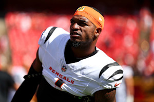 Video: Bengals' Ja'Marr Chase Flagged for Yelling at Ref; WR Slams Helmet on Sideline