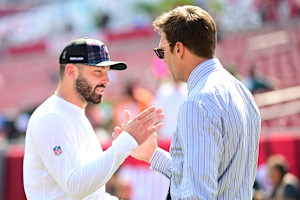 Bucs' Baker Mayfield: Tom Brady 'Stressed Out' Remarks Were 'Taken Out of Context'
