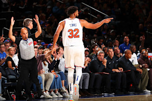 Video: Karl-Anthony Towns Says He Was Told of Knicks Trade 4 Min. Before Shams Post