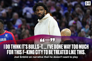 76ers' Joel Embiid Rips 'Bulls--t' Narrative He Doesn't Want to Play amid Knee Injury