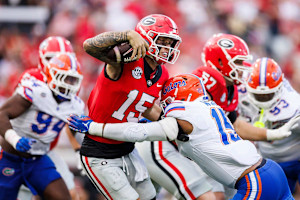 Carson Beck's Woes Concern Georgia Fans Despite Win over Florida After Lagway Injury