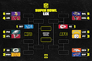 NFL Playoff Bracket Picture 2024-25: AFC, NFC Standings After Week 9 SNF