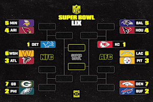 NFL Playoff Bracket Picture 2024-25: AFC, NFC Standings After Week 10 SNF 