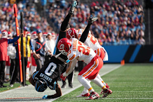 Panthers' Ja'Tavion Sanders Released from Hospital After Neck Injury vs. Chiefs