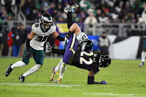 Video: Cooper DeJean Talks Derrick Henry Hit, 'Didn't Expect to Fully Pick Him Up'