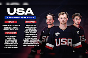 Eichel, Matthews, Tkachuk Bros. Headline USA's Roster for 2025 NHL 4 Nations Face-Off