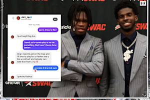 Photo: Shedeur Sanders Reveals DM Recruiting Travis Hunter to Play for Deion in 2020