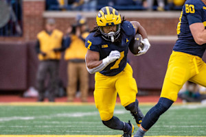 Donovan Edwards Won't Play in Michigan vs. Alabama Bowl Game Ahead of 2025 NFL Draft