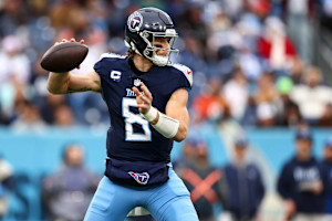 Titans' Will Levis Benched vs. Bengals After Pick-6; Mason Rudolph Enters at QB