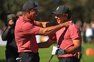 Tiger Woods Calls Charlie's Hole-in-One at PNC Championship 'a Thrill of a Lifetime'