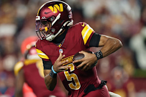 Jayden Daniels, Commanders Thrill NFL Fans With OT Win vs. Michael Penix Jr., Falcons