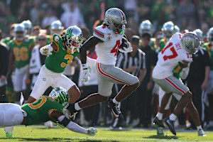 Jeremiah Smith, OSU Stun CFB Fans with Dominant Rose Bowl Win vs. Oregon in CFP