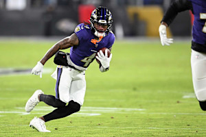 NFL News: Ravens' Zay Flowers Could Reportedly Miss Wild Card Round with Knee Injury