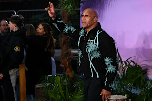 The Rock, John Cena Among Stars at WWE Raw on Netflix Debut; Top Videos, Photos
