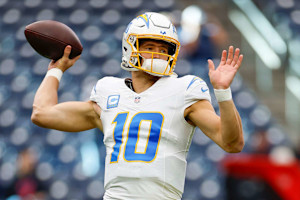 Justin Herbert's 4-INT Game Slammed by NFL Fans as Chargers Lose Wild Card vs. Texans
