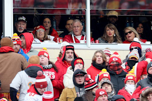 Video: Caitlin Clark Joins Taylor Swift in Suite for Chiefs Playoff Game vs. Texans