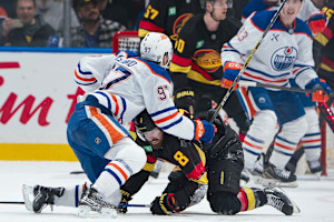 Connor McDavid, Tyler Myers Face Possible NHL Suspensions After Viral Video of Scrum