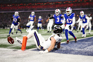 Bills Fans Donate $90K to Mark Andrews-Backed Charity After Ravens TE's Dropped Pass