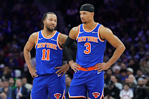 Knicks' Jalen Brunson, Karl-Anthony Towns Troll Josh Hart as Eagles Rout Commanders