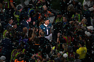 Video: Jalen Hurts, Eagles' Super Bowl Title Celebrated in Jordan Brand Commercial