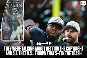 Eagles DT Rips 'B.S.' Chiefs 3-Peat Copyright Pursuit: 'Throw That S--t in the Trash'