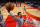 HOUSTON, TX - MARCH 16: John Collins #20 of the Atlanta Hawks dunks the ball before the game against the Houston Rockets on March 16, 2021 at the Toyota Center in Houston, Texas. NOTE TO USER: User expressly acknowledges and agrees that, by downloading and or using this photograph, User is consenting to the terms and conditions of the Getty Images License Agreement. Mandatory Copyright Notice: Copyright 2021 NBAE (Photo by Cato Cataldo/NBAE via Getty Images)