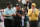 AUGUSTA, GEORGIA - APRIL 08: Honorary Starter Lee Elder of the United States (L), honorary starter and Masters champion Gary Player of South Africa and honorary starter and Masters champion Jack Nicklaus look on during the opening ceremony prior to the start of the first round of the Masters at Augusta National Golf Club on April 08, 2021 in Augusta, Georgia. (Photo by Kevin C. Cox/Getty Images)